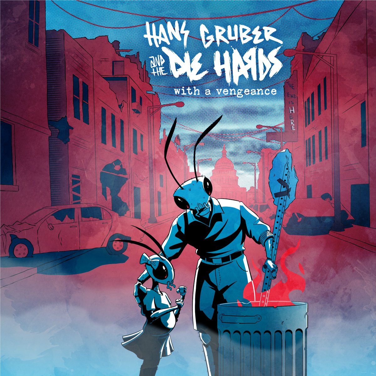 skapunkintl's tweet photo. Hans Gruber and the Die Hards 'With A Vengeance' OUT NOW ON ALL STREAMING PLATFORMS!! 

PS the pre-orders for the second pressing in a lovely bluebonnet flavor are now live too

🔗https://t.co/YC0eJgGqcD https://t.co/Gd6JHDx4ss