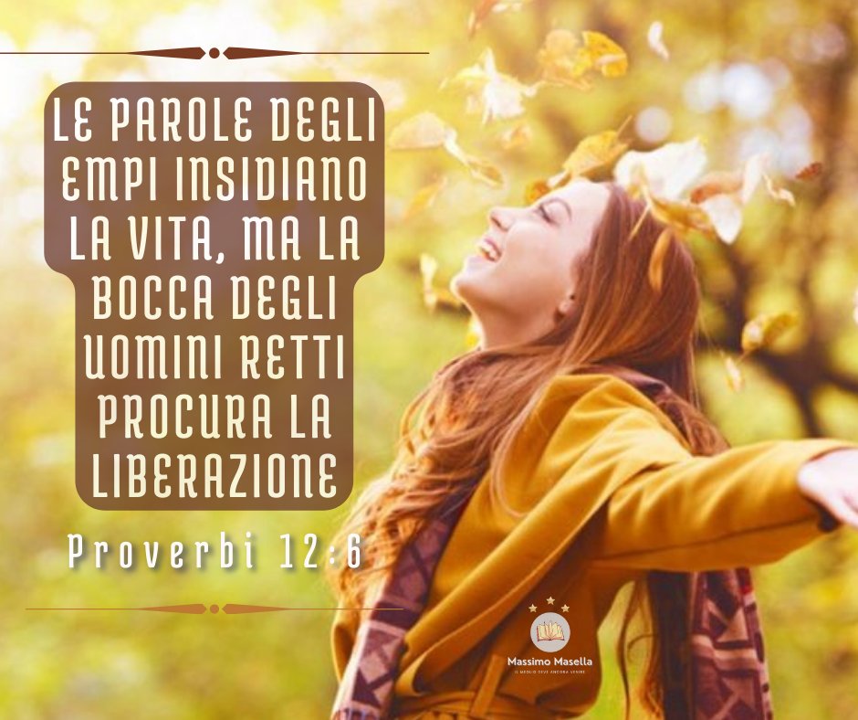 MassimoMasella's tweet image. Bada bene a ciò che ascolti. Scegli bene le parole che pronunci. La #ParoladiDio è #Spirito e vita. Usala per incoraggiare gli altri. Pretendila da chi parla. Questo è il vero benessere del tuo cuore. Questa sarà la tua forza. L'unica #certezza in un modo di menzogne e inganni.