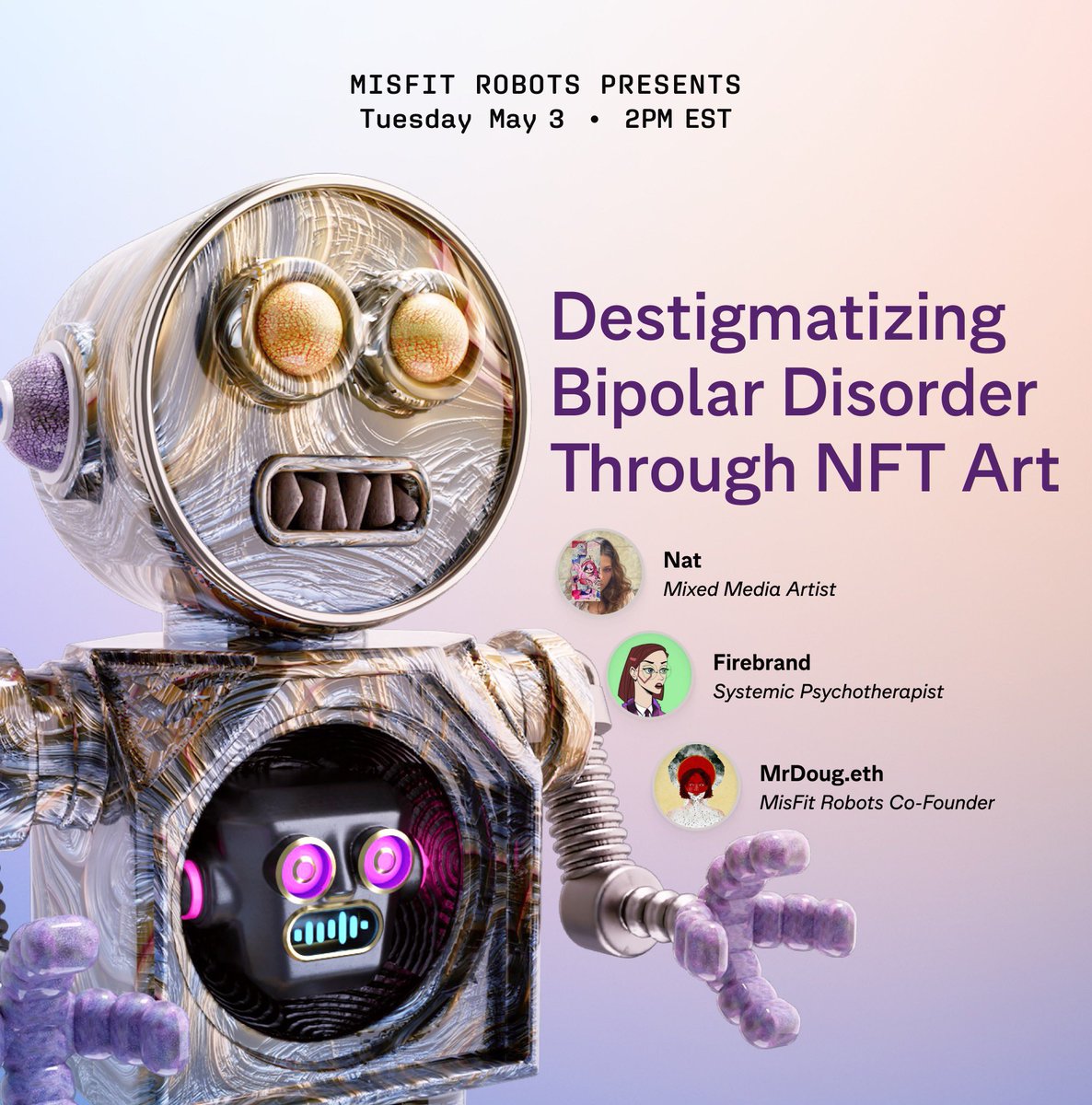 Join <a href="/bipolarnat_/">Nat🧠💕</a>’s journey of finding inspiration from darkness while normalizing the taboo. Even with broken pieces, you are whole.