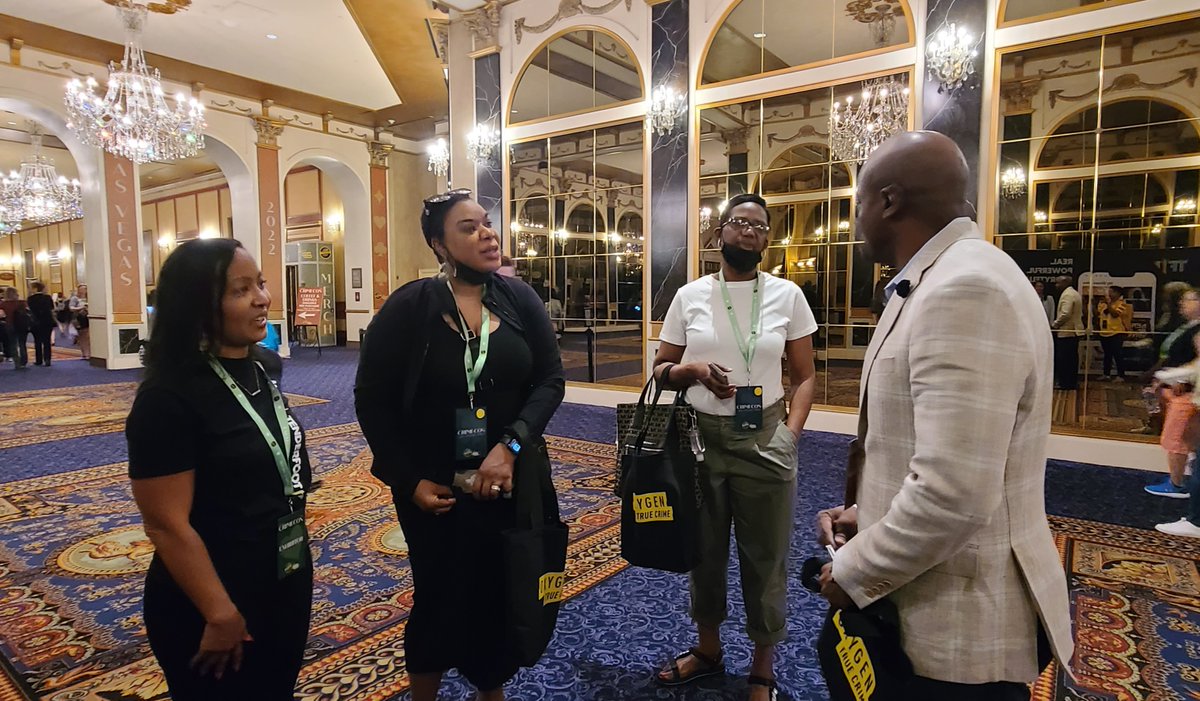 PleaseHelpFind4's tweet photo. Thank you,@BAM_FI  Derrica &amp; Natalie (Black and Missing Foundation) for all your help. It was nice to finally meet you in person. My team and I were honored. #crimecon2022 @CrimeCon @grizzlygisela @crimecon_uk @oxygen #DanielRobison #pleasehelpfinddaniel https://t.co/CAtAm1TFBT https://t.co/bbBwPojqGa