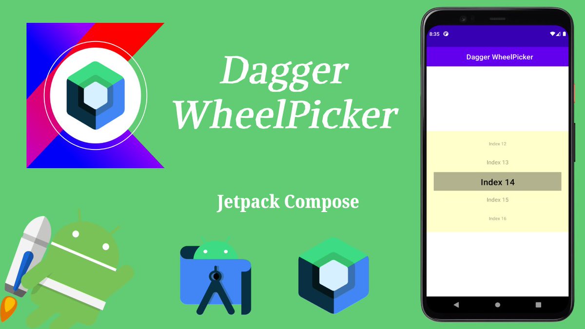 MakeItEasyDev's tweet photo. #AndroidDev #Kotlin #100DaysOfCode #Dagger #WheelPicker #LazyListState #SnapperLayout#LazyColumn #LaunchedEffect #Items #TopAppBar #MakeItEasyDev #Developer #Programmer #Navigation

How to Implement Dagger WheelPicker in Jetpack Compose

Video link ->
https://t.co/ZH2cT3HEan https://t.co/G12aaRkeIt