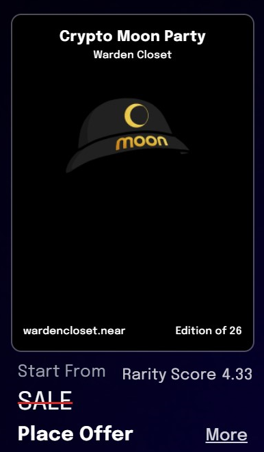 paper569's tweet photo. All remaining supplies have been burned!!!
#WardenCloset #ARmity #MetaWardenNFT #CryptoMoonParty https://t.co/QBgSFtgQLs