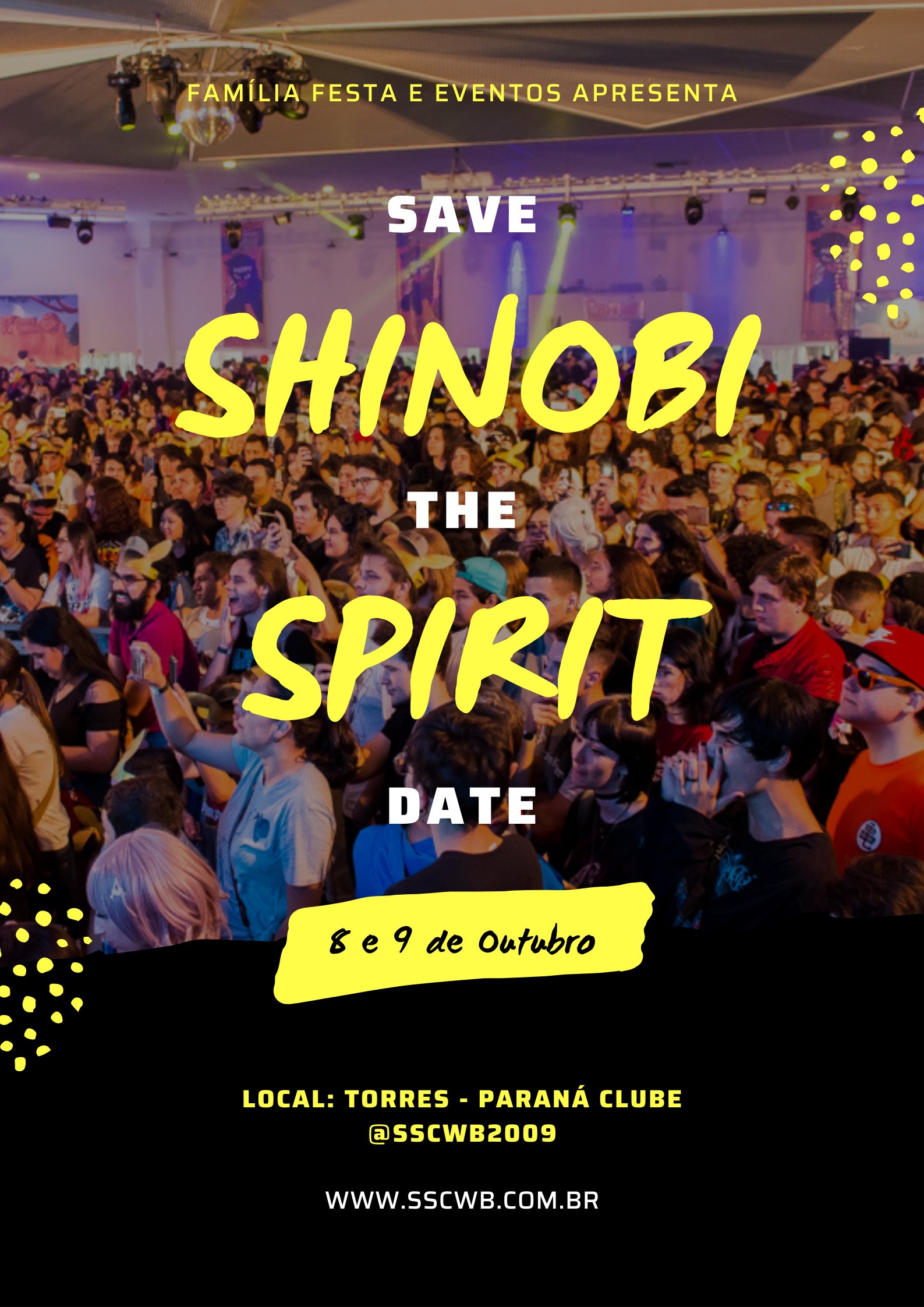 Shinobi Spirit: evento de cultura pop chega a Curitiba nos dia 7 e 8 de  outubro, RPC