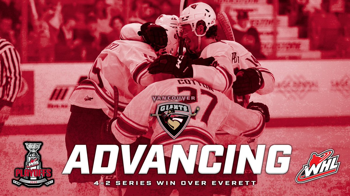 The <a href="/WHLGiants/">Vancouver Giants</a> have knocked off the #1 seed in the West, and Vancouver is headed to the Second Round of the #WHLPlayoffs!