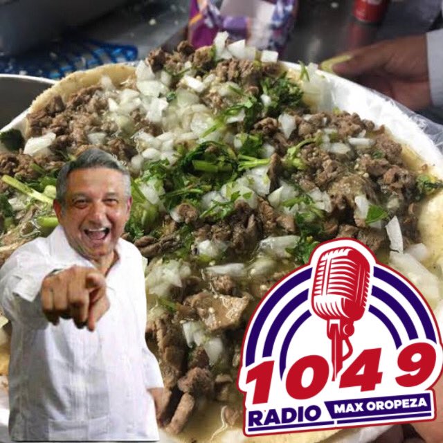 1049Radio's tweet photo. Se nota que es Lunes, llega con harta energía el productor al programa, y empieza a hablar de tacos y salsas, y nosotros con hambre #AyDiosito #QueHambre #1049Radio #TaquitosDeChipilín https://t.co/WwC47dLNH6