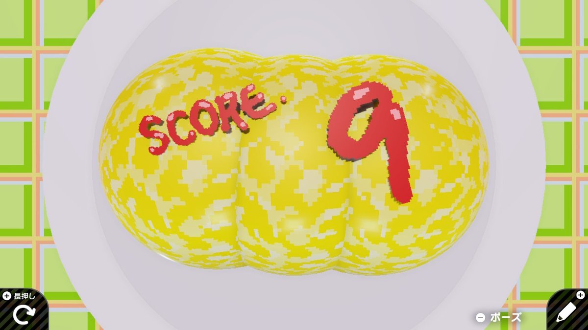 toro0000toro's tweet image. 9
テクスチャや細かな造形、演出がとても丁寧でキレイです。プレイ中はプルプル、ムズムズしっぱなしで見てる余裕がないですが(^^;
二桁行きたかったけど限界でした。
#eggcracker
#はじめてゲームプログラミング #NintendoSwitch