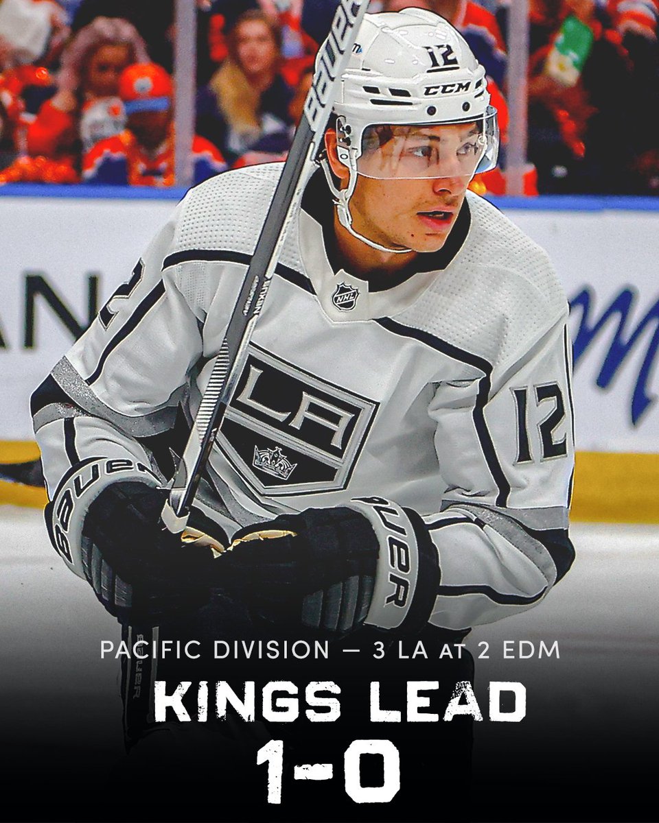 espn's tweet photo. LA earns the win in Game 1 after a battle 👑 @LAKings https://t.co/dpoicwwOqB