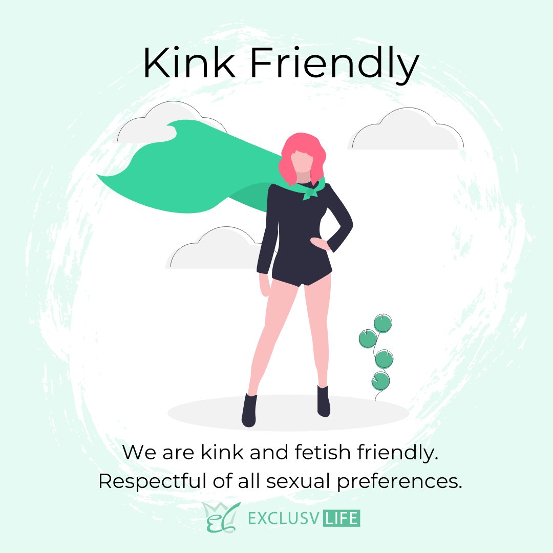 Kink Friendly - We are #kink and #fetish #friendly. #Respectful of all #sexual #preferences.

Join now exclusv.life/r/8oo78

#exclusvlife #contentcreator #socialmedia