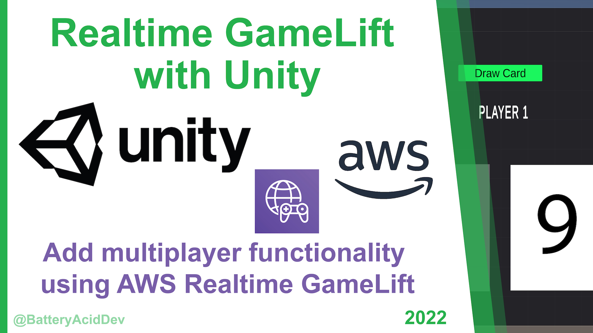 BatteryAcidDev on Twitter: "New Video! Unity Multiplayer with Realtime  GameLift https://t.co/SLaAzGe0gE A walkthrough on how to add multiplayer  functionality to your Unity game with Realtime GameLift. #gamedev #indiedev  #multiplayer #gamelift #Realtime ...