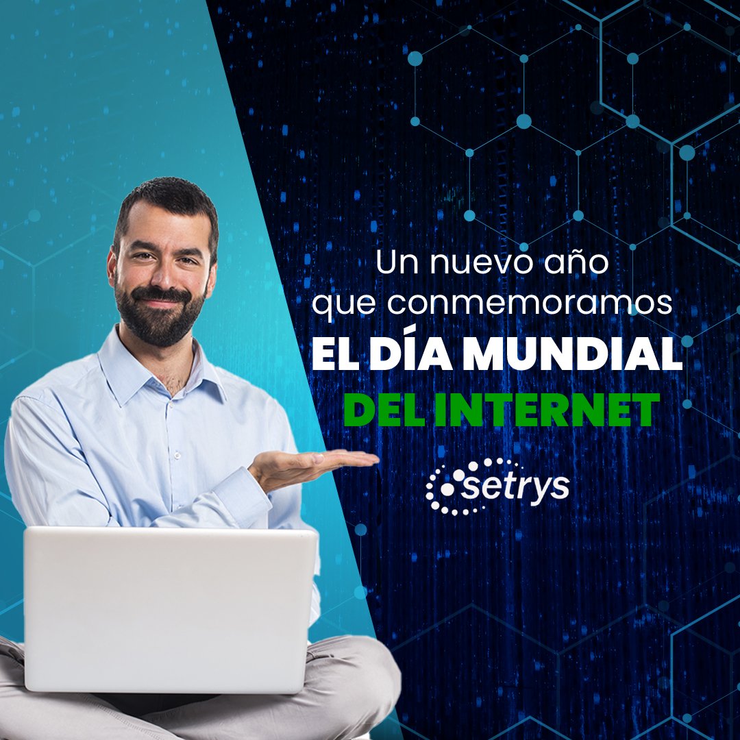 SetrysCorp's tweet photo. El 17 de mayo se celebra el Día Mundial de Internet en gran parte del mundo, promovido por la Asociación de Usuarios de Internet e Internet Society🌐

El objetivo de esta efeméride es dar a conocer las posibilidades que ofrecen las nuevas tecnologías y promover su accesibilidad https://t.co/xSQiq76QeH