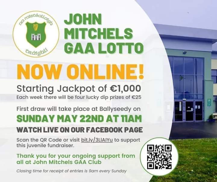 John Mitchels GAA tweet media