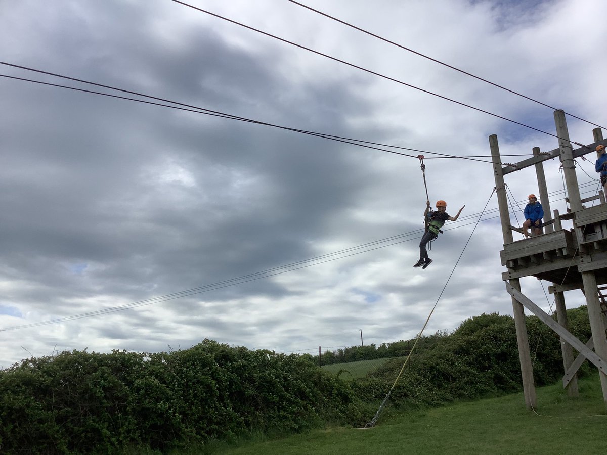StPetersPilning's tweet photo. Still Day Two - but this time it's the evening! After lunch, we ventured uphill for Jacob's ladder and a zip wire - lots of heights today 😳 After some well-needed food, we rounded out the evening with a game of Ambush 😋 https://t.co/9rMkrJmjnc