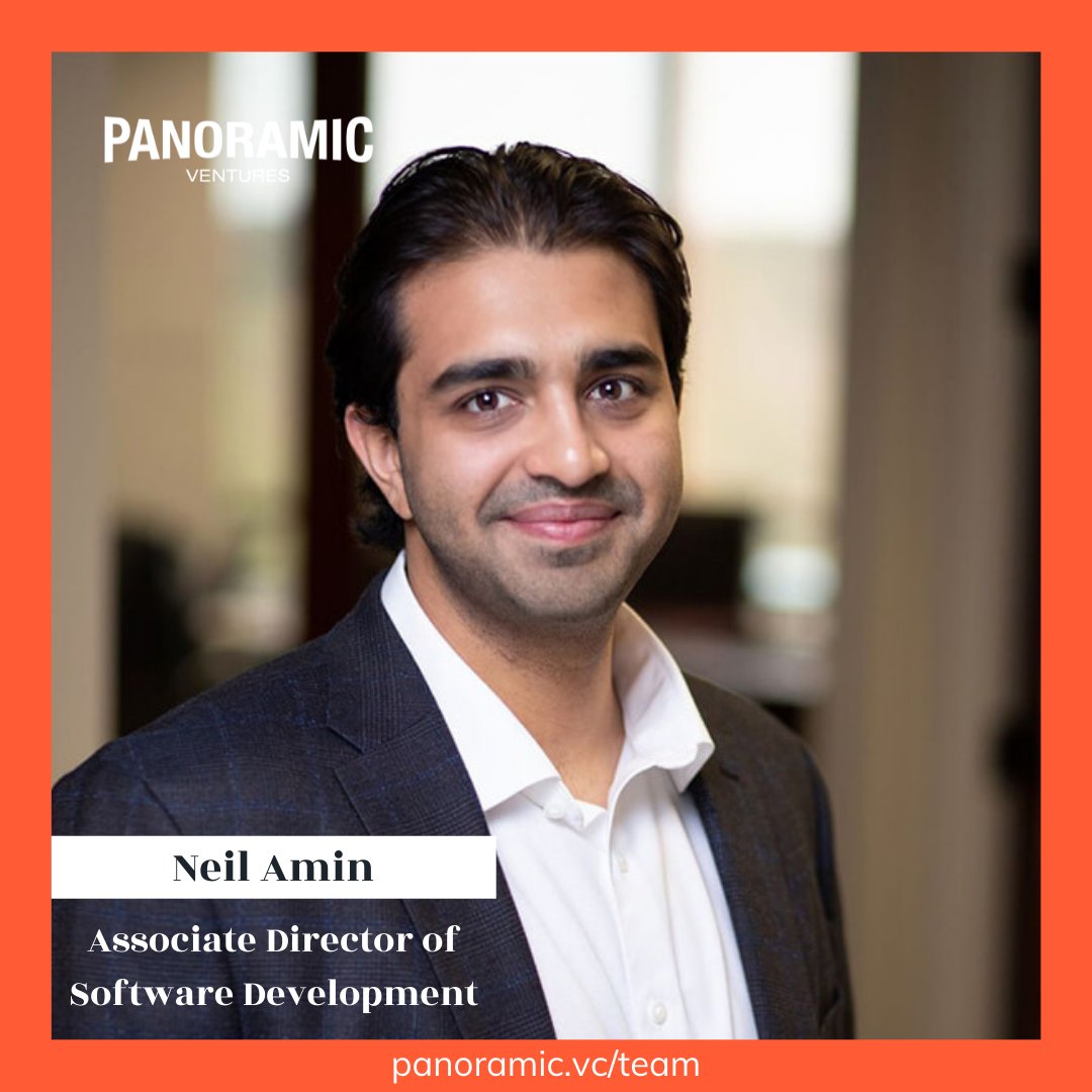 bipventures's tweet photo. We are excited to continue our #TakeAWiderView series 💥
Meet and get to know our investment and platform teams at Panoramic Ventures.
Neil Amin serves as the Associate Director of Software Development on our platform team.
To learn more about Neil ➡️ https://t.co/I8l09Jyhtz https://t.co/e0L24VOPeq