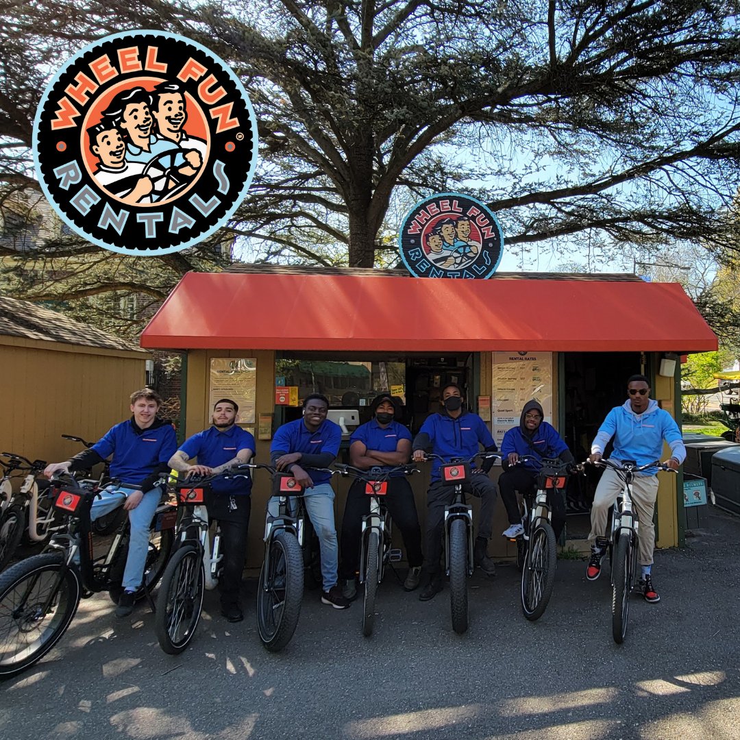 wheelfunrentals's tweet photo. Fat Tire Electric Bikes are now available at Boathouse Row! With a wider tire, this e-bike is suitable for diverse terrain, from snow to sand! 

https://t.co/IamskRZAkv

#wheelfunrentals #WFR #funinphilly #philly #boathouserow #familyfun #EBIKES #Phillybikes https://t.co/jBM9g1CZaS