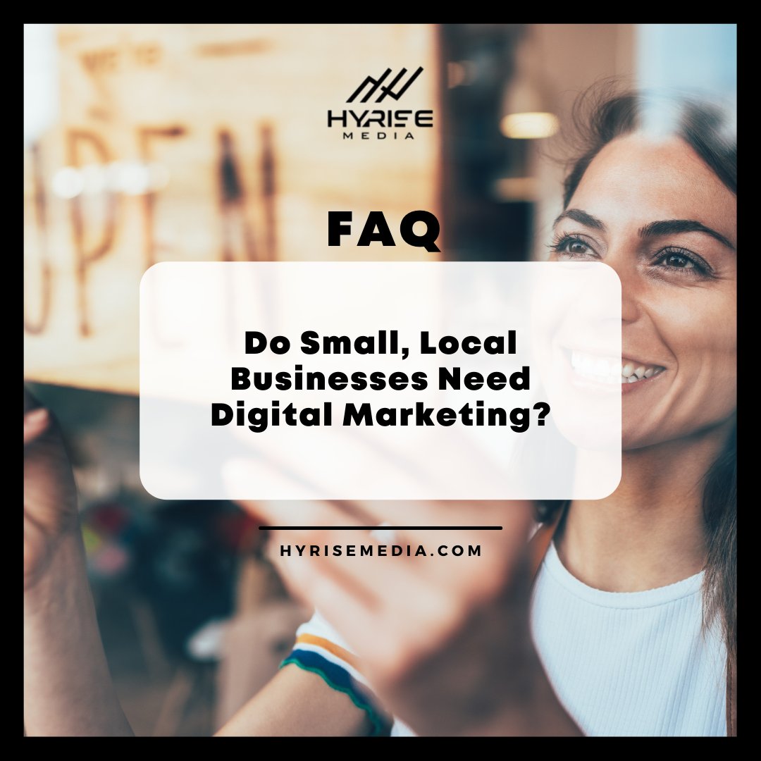 hy_rise's tweet photo. Yes! No matter how large or small, if you have a business, you need a website. And if you need a website – and you want it to help you make money – you need marketing. If you are not sure how to get started, contact us and our team of specialists will assist you! https://t.co/TZYyvW7udB
