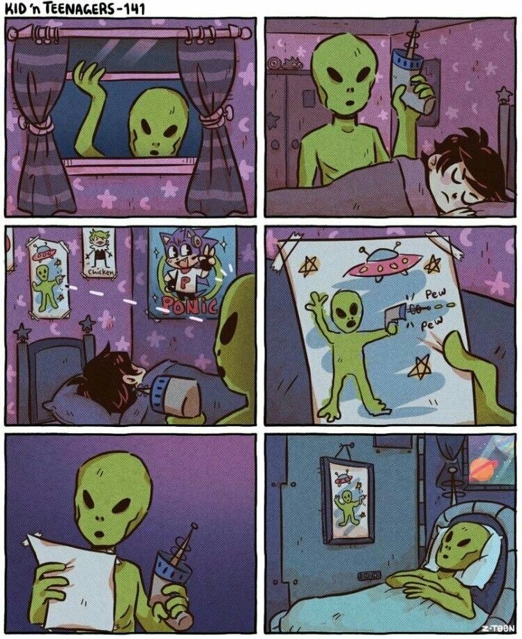 panicomx's tweet photo. 💥#sobrinospanico
👽Le robo su dibujo 😂
#cortoon #aliens #dibujo #caricatura #panico #mieod #todostusmiedosestanaqui https://t.co/IZDwnyk4xm