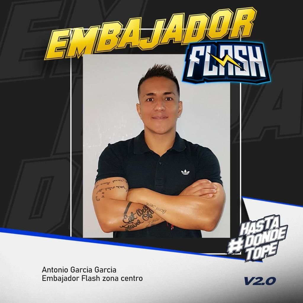 MonterreyFlash's tweet photo. 🚨 Tenemos nuevo #EmbajadorFlash 👨🏻‍💼⚡️

Antonio García García se une a nuestra institución en busca del mejor talento de la zona centro del país. 

#HastaDondeTope 👊🏻 https://t.co/p9jpVLokRr