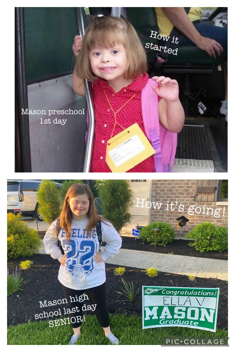 And just like that…she’s graduating.🥰🎓💚💚💚💚 #keepshiningellabean #proudmomma #masonmoment