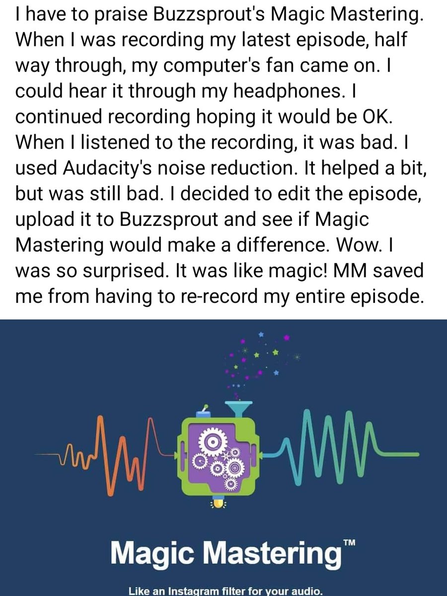 Notorious Bakersfield uses <a href="/buzzsprout/">Buzzsprout</a> as a host. Buzzsprout's Magic Mastering tool saved the day! 
#Buzzsprout #podcast #NotoriousBakersfield