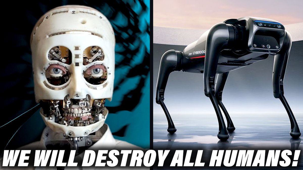 New video on Youtube: Terrified A.I. Robots That Really Does Exist! | SHOCKING MOMENTS!

youtu.be/KVvMSxDvZs4

#ArtificialIntelligence #Robots #Robotics #AInews #Robot  #AI #futureai #Robotic #technology #future #MachineLearning #DeepLearning