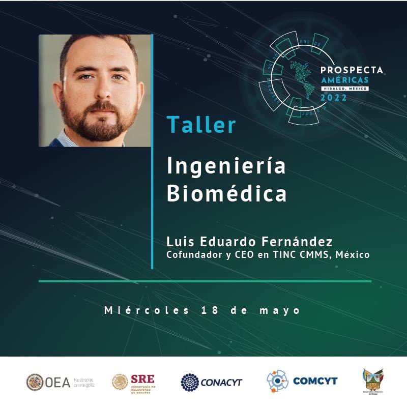 lufernandez089's tweet photo. erá un placer poder compartir lo que nuestra profesión #IngenieriaBiomedica puede ofrecer para mejorar e impulsar nuestro país.

¡Gracias por la invitación, nos vemos mañana! @cmmstinc https://t.co/cgQNhFpyLp