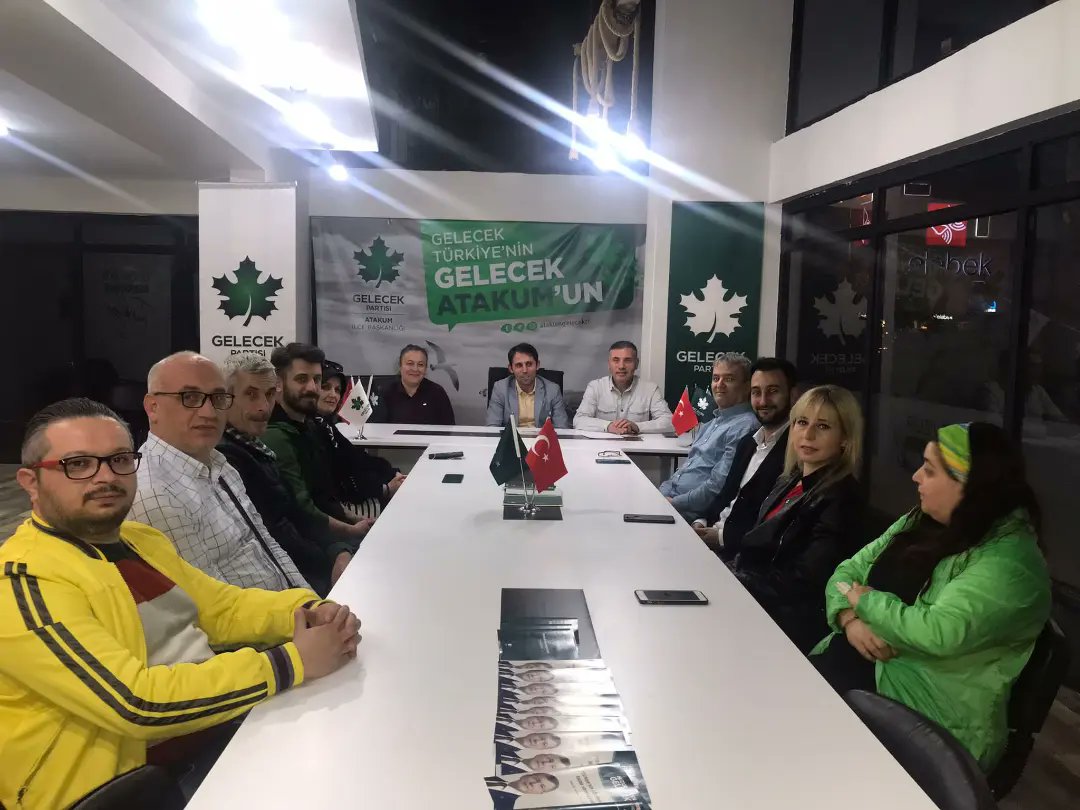 Bu haftaki ilçe olağan toplantımızı sayın Samsun il başkanımız Mustafa Yeşilyurt 'un katılımlarıyla gerçekleştirdik.

Herşey daha güzel,daha iyi bir GELECEK için...!

<a href="/GelecekPartiTR/">Gelecek Partisi</a> <a href="/A_Davutoglu_ar/">Ahmet Davutoğlu</a> <a href="/yesilyurt_/">Mustafa Yeşilyurt</a> <a href="/LTuncel/">Lütfi Tuncel</a>