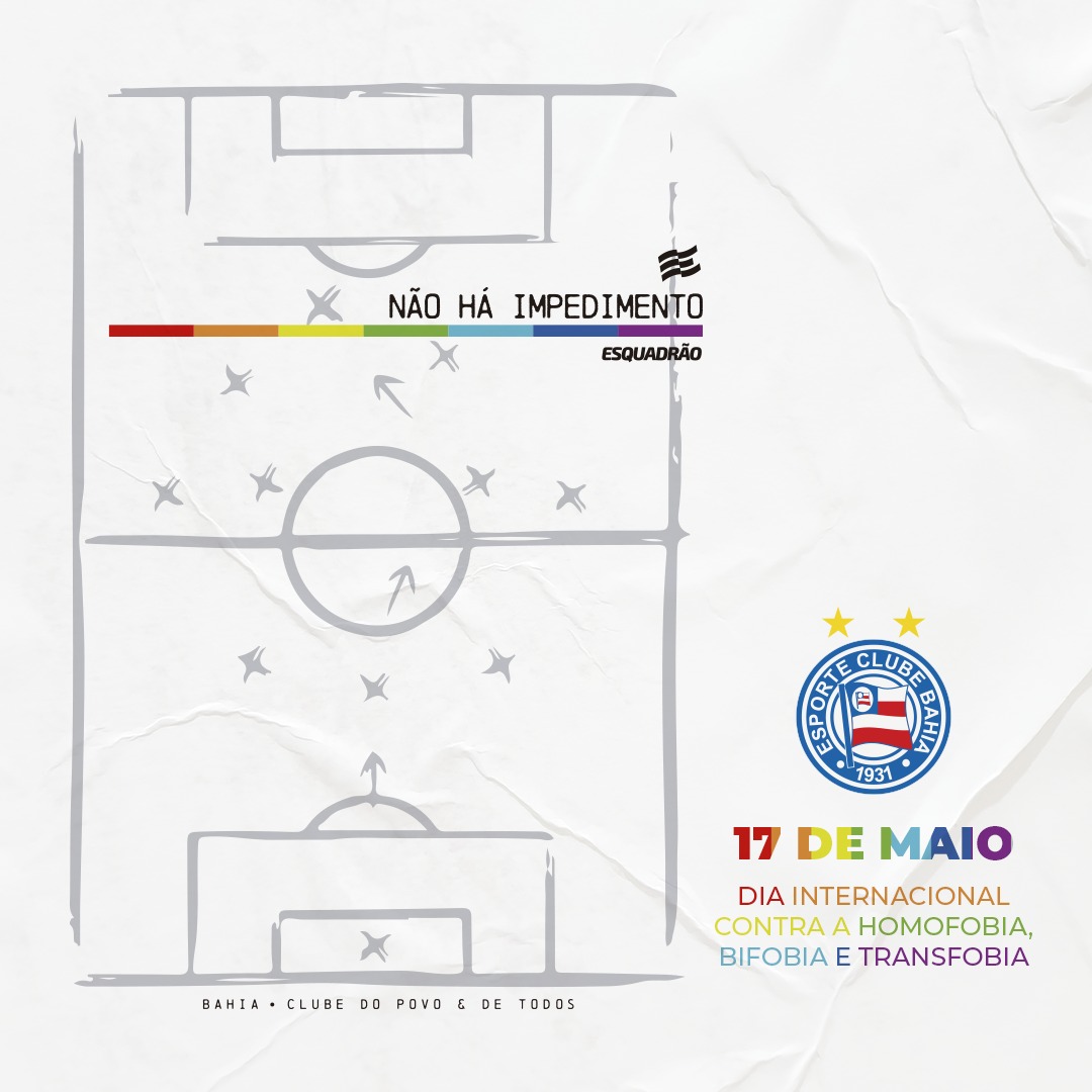 Manifesto LGBT Notícias Esporte Clube Bahia