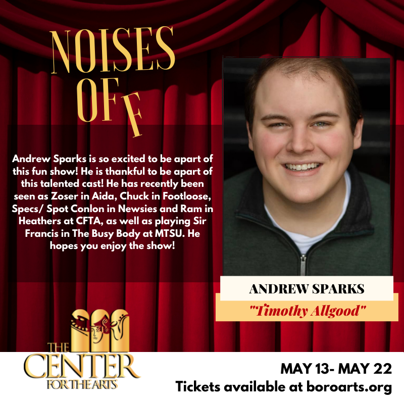 Boro_Arts's tweet photo. MEET THE CAST
Meet the talented cast of the upcoming hilarious farce, 'Noises Off'.  

Tickets are on sale now at https://t.co/XI1mTVB8h3 or you can call (615) 904-2787 (ARTS). https://t.co/uuMYw3aDEB