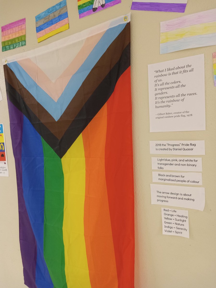 Montcalm_Q's tweet photo. All about the #Progress #Pride flag @MontcalmCougars #IDAHOBIT2022 https://t.co/2mvrpd58xV
