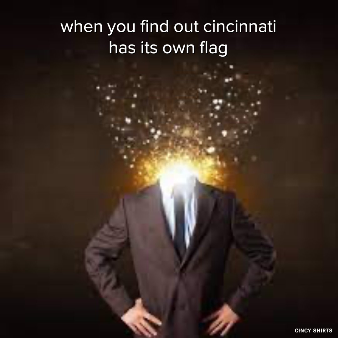 CincyShirts's tweet photo. Raise your hand in the mentions if you knew! 🙋‍♂️🙋‍♀️ #cincythings #cincinnatiflag #cincyshirts #allcincyallday #cincytrivia #didyouknow https://t.co/n0ZpMoQtfa
