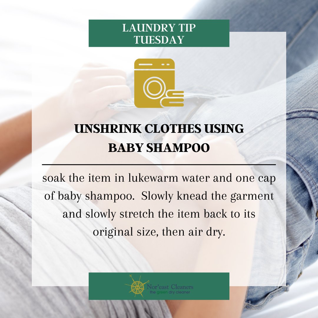 NoreastCleaners's tweet photo. Laundry Tip Tuesday!
 #drycleaningservice #drycleaningbusiness #dryclean #drycleaner #laundry #laundrybag #laundryfordays #laundryshoes #noreastcleaners https://t.co/ryZ83wkw4b