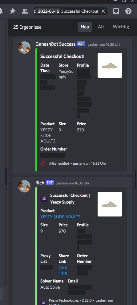 Not the best drop 
<a href="/PrismAIO/">Prism</a> 🐐
<a href="/GaneshBot/">GaneshBot</a> 
<a href="/ByteProxies/">Byte Proxies</a> 
<a href="/WolvesProxy/">WolvesProxy</a> 
<a href="/VanishedIO/">VanishedIO</a> 
<a href="/waitingforasku/">mousinNnR</a> <a href="/ProxymyID/">Proxy</a>