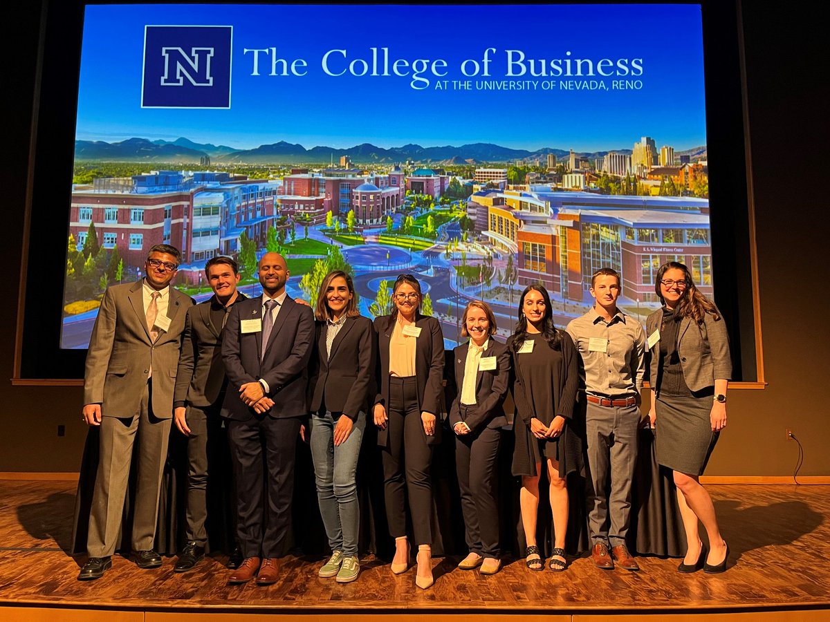 UNR_UCED's tweet photo. Symposium by Dr. Fred Steinmann's class before 50 representatives of Nevada's mining industry on supply chain challenges and opportunities in the state. Nevada mineral industry potential as an important input supplier to the clean energy sector was discussed.#EDAUnivCenter https://t.co/sP1z2UEwe3