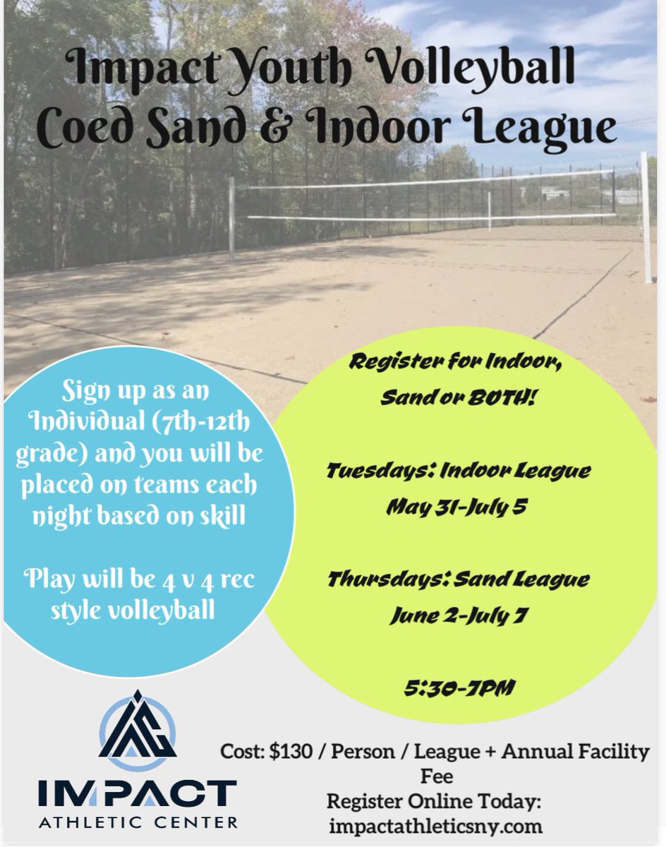 Impact Athletic Center NY tweet media