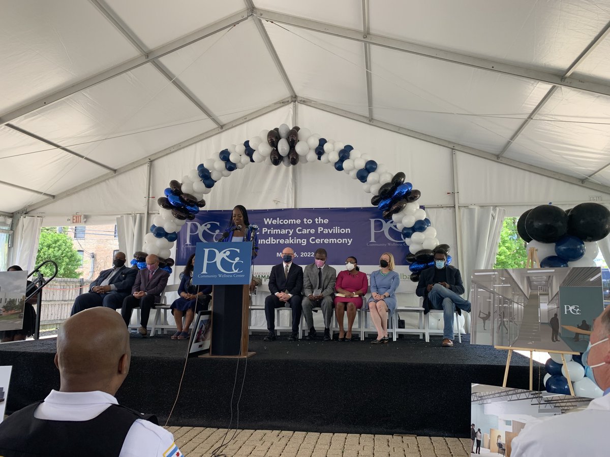 DonHarmonIL's tweet photo. Honored to join @pccwellness Primary Care Pavilion ground breaking #Austin #WestSideChicago #healthcare new facility & campus to focus on #specialtycare #Community #families #wellness #behavioralhealth #IL39 @EmmaMittsAld37 @DannyKDavis7 @replilly78 @RepFord8 @BrandonCCD1 @CCLBA https://t.co/3N5EgKOROR