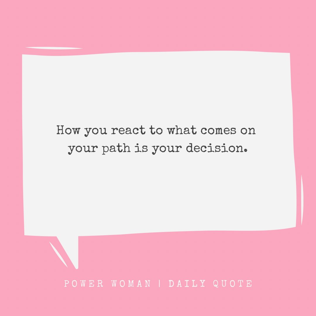 PowerWomanNFT's tweet photo. Most of your stress comes from the way you respond, not the way life is. Adjust your attitude. Change how you see things. Look for the good. Take the lesson and find opportunities to grow. Let all the stress, worrying and overthinking go.

#PWsquad #PWdailyquote #NFTCommunity https://t.co/Rq0EyStjzl