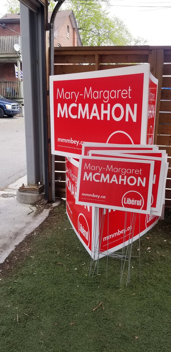 marymargaretbey's tweet photo. Add a splash of red to your garden or window! Order your election sign at info@mmmbey.com.
#Onpoli @OntLiberal #June2nd2022 https://t.co/G0UKOHxYyO