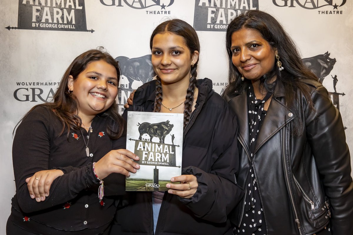All press nights are equal but some press nights are more equal than others… 🐷 the daring and dynamic re-imagining of <a href="/animalfarmstage/">Animal Farm On Stage</a> has opened in Wolverhampton tonight! 

See it here until Saturday! #AnimalFarmOnStage 

🎟 bit.ly/AnimalFarm2022…