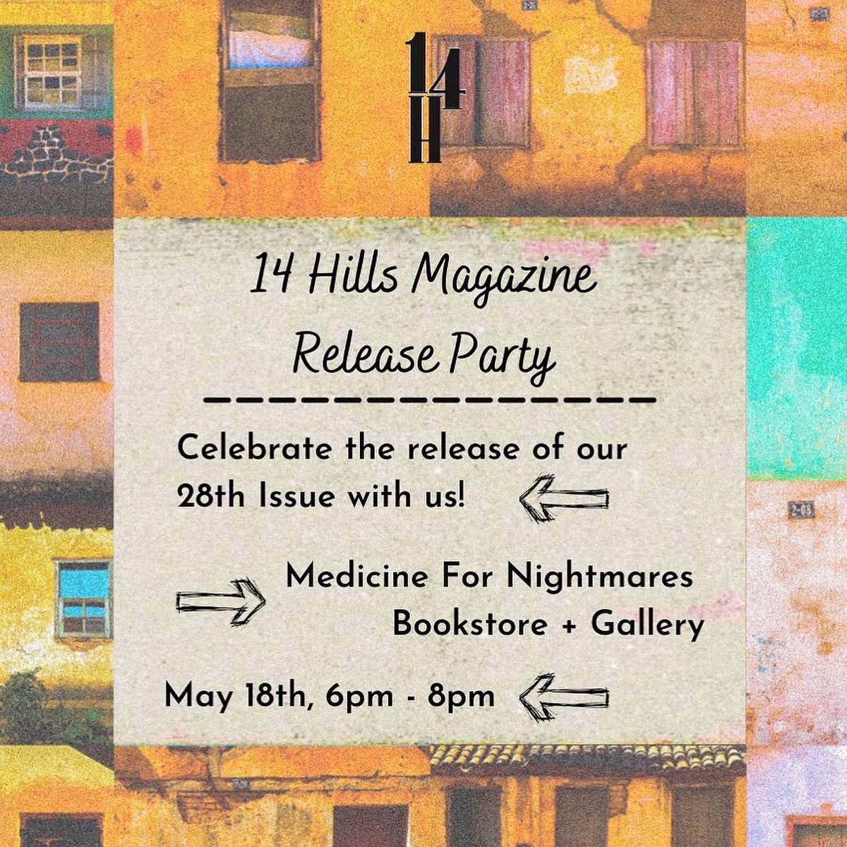 14Hills's tweet photo. From “A Name” - 1 of 3 poems included in our 28th issue crafted by poet and performer @natashahuey 

You can see Natasha read her incredible work live at our release party tomorrow! Details attached https://t.co/VtJ2gLy5ie