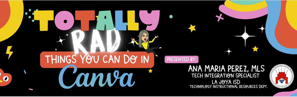drbruceellis's tweet image. I&apos;m excited to attend Totally Rad ⚡️ Things You Can Do in @canva by Ana Maria Perez at Region One ESC Technology Conference 2022 #TotallyAwesomeTech22 @AnaMPerez1