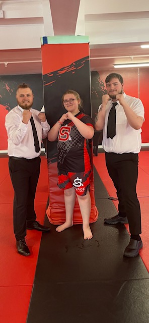 Well done to junior student Abbie Cunningham. On Saturday, Abbie passed her Jujitsu Black Belt grading.