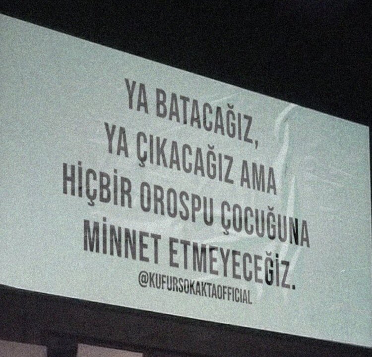 Aynen böyle devam 😎