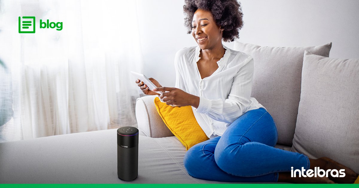 Intelbras's tweet photo. Entenda para que serve um assistente de voz e como ele pode ser utilizado para conectar todos os dispositivos da sua casa. Confira: https://t.co/5DwvhZQYp4
#BlogIntelbras #Intelbras #ComunicaçãoIntelbras https://t.co/0ZsMMHyWH6