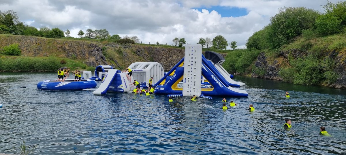 DeerparkCBS's tweet photo. TY students have just got back from their overnight trip to Ballyhass. Staff and students are both wrecked 😂#transitionyear #trips #teachers #cork #activities #fun https://t.co/MxFOq7MccY