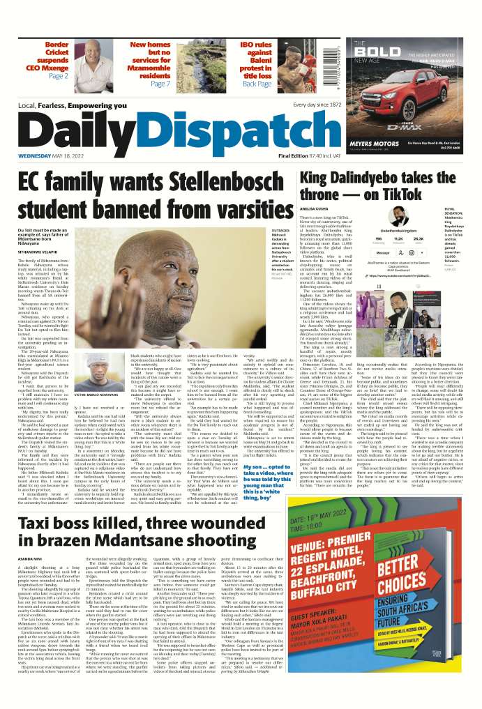 Daily Dispatch on Twitter: 