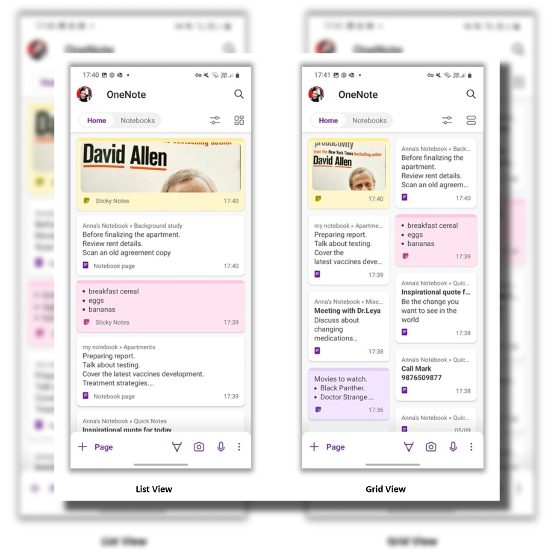 Msft365Insider's tweet photo. Hi #OfficeInsiders: Siddharth Rao, Product Manager on the #OneNote team has an announcement for #Android OneNote –  there’s a cool new 🏠 Home page and quick capture bar to try out. 

👉 Read about all the capabilities of these features here: https://t.co/TOmNFZ5wvV