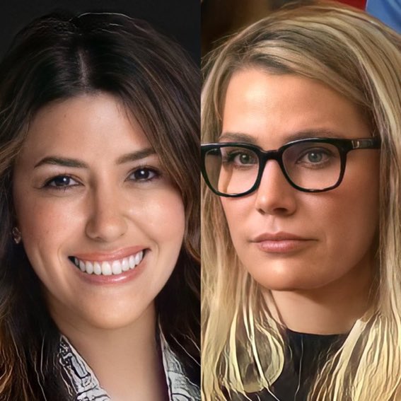 dudeonthebay's tweet photo. Amber Heard wants desperately to convince the court she is as eloquent, intelligent and dignified as these two ladies. Sadly, sheβs just the #MadShatter and everyone knows it now. #CamilleVazquez #JohnnyDeppVsAmberHeardTrial https://t.co/rh45MuhZGV