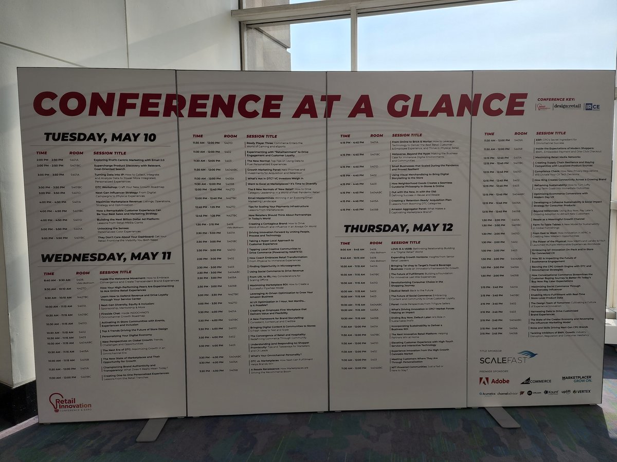SethRand's tweet photo. โ๏ธ Last week, I attended @retailXofficial in Chicago and learned about the latest and greatest in e-commerce. It was a jam-packed few days and the highlight was the event hosted by @JetRails. Till next time! #RICE22 #WizardDigital https://t.co/c7lFEPuSPX