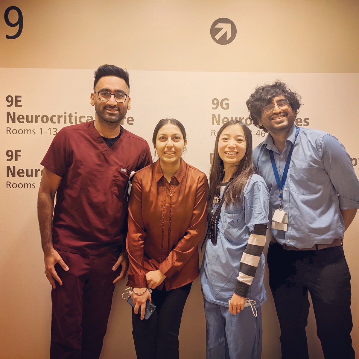 Congratulations to our PGY-3 residents for the Vascular Neurology Match! Dr. Ishpreet Singh matched at the University of Minnesota, Dr. Navreet Kaur at Boston University, Dr. Christina Xia at University of Cincinnati and Dr. Karan Philip at Northwestern University!