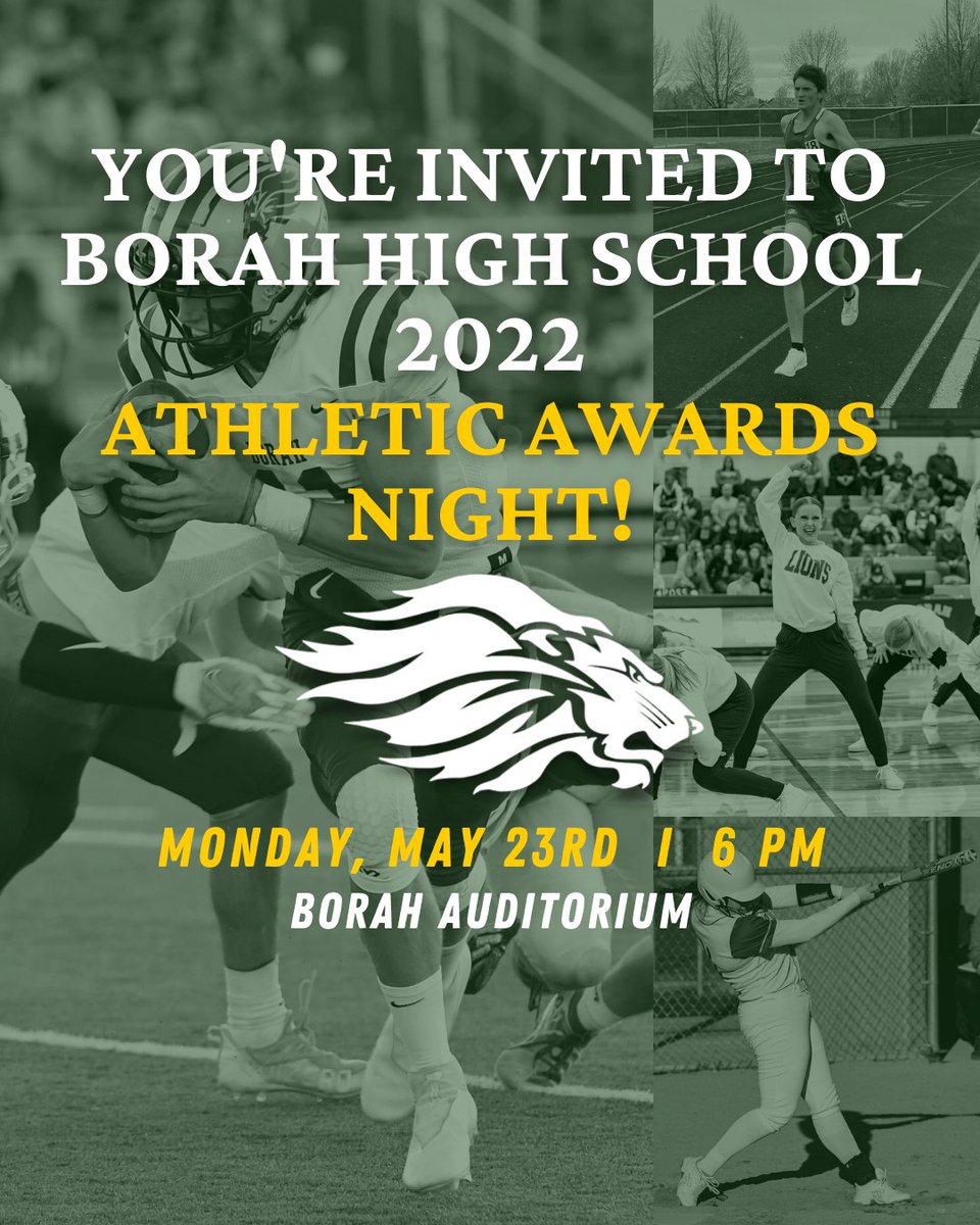 BorahAthletics's tweet photo. Come celebrate all our 21-22 Borah Athletes! https://t.co/pRZSodo1P3
